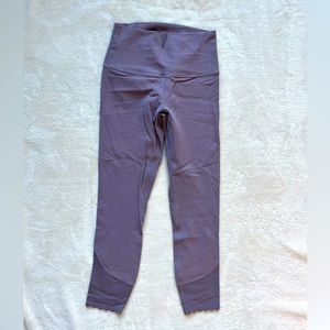 NWOT Lululemon align cropped leggings, scallop hem